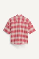 TEXTURED CHECKERED SHIRT LIMITED EDITION