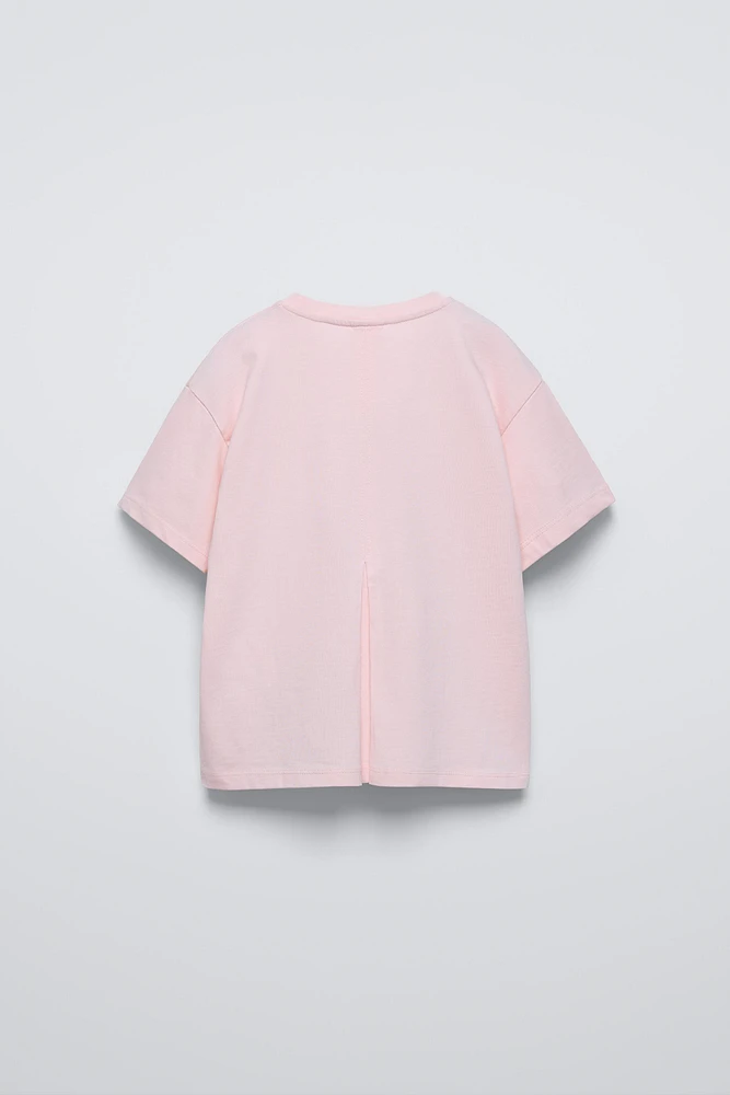 T-SHIRT À FLEURS APPLIQUÉES