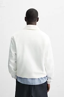 LYOCELL COTTON BLEND KANGAROO JACKET