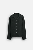 CHEMISE RELAXED FIT STRUCTURÉE