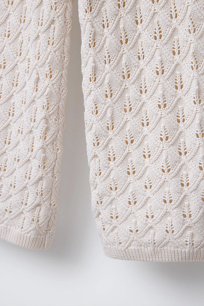 PANTALON EN MAILLE DROIT