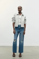 SOFT ZIPPERED JACKET