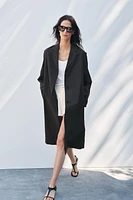 ZW COLLECTION LINEN FROCK COAT