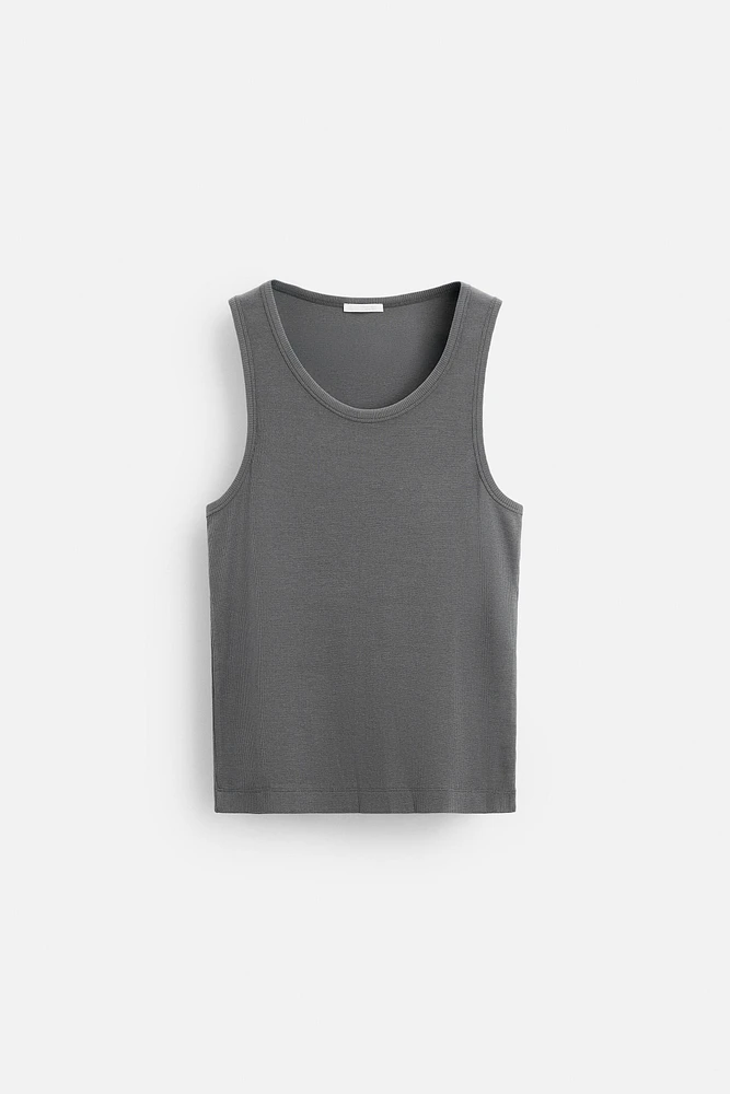 BASIC RIB TANK TOP