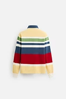 STRIPED POLO SHIRT