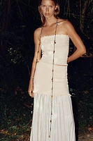 COMBINED KNIT SKIRT