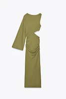 CUT OUT MIDI DRESS