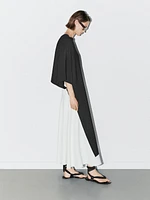 Blouse style cape coupe asymétrique - STUDIO