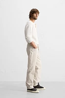 PAINT SPLATTER STRAIGHT FIT JEANS