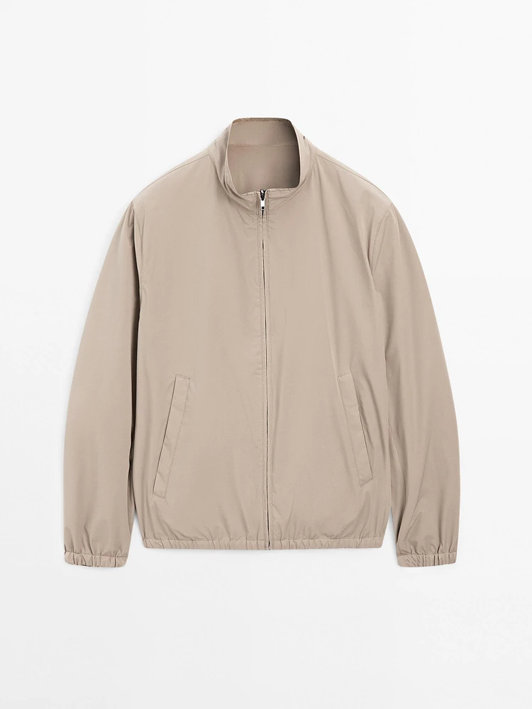 Reversible bi-stretch jacket