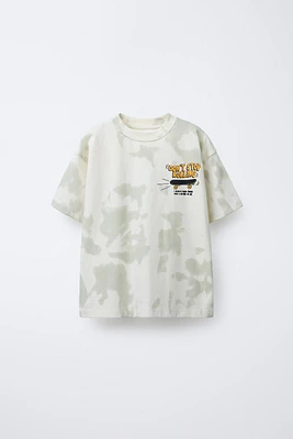 T-SHIRT TIE DYE IMPRIMÉ SKATER
