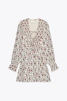 ZW COLLECTION PRINTED SHORT DRESS