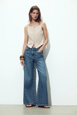 TOP GILET BOUTONS