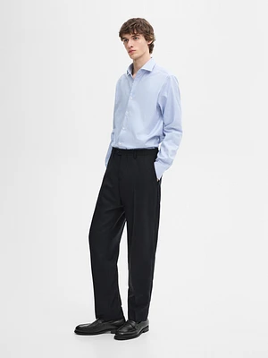 Slim fit 100% cotton shirt