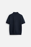 POLO EN MAILLE DE COTON