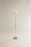 LAMPE DE SOL VERRE ET MÉTAL