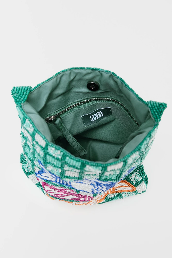 MINI SAC SEAU FANTAISIE POISSONS