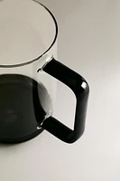 CONTRAST BOROSILICATE GLASS MUG