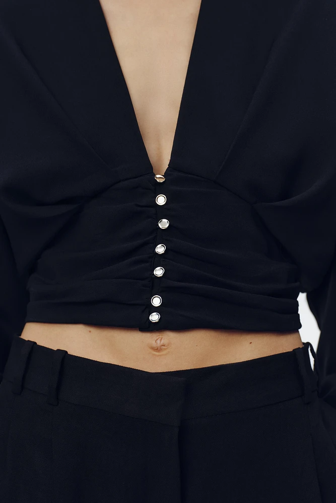 CROPPED SASH TOP