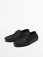 Mocassins en cuir nappa