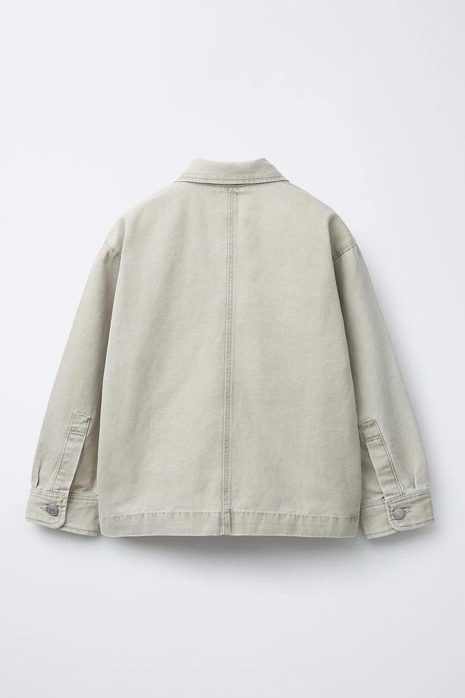 CANVAS OVERSHIRT