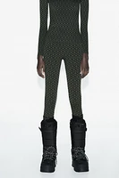 THERMOLITE® THERMAL JACQUARD LEGGINGS SKI COLLECTION