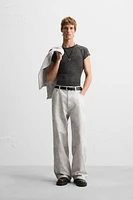 PANTALON IMPRIMÉ ABSTRAIT