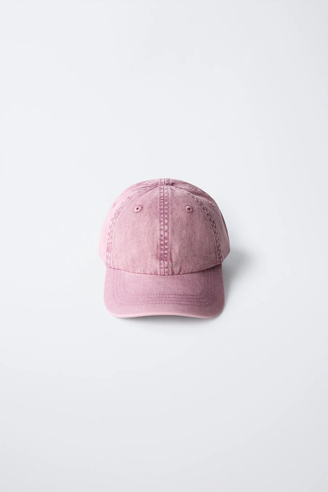 WASHED EFFECT CAP