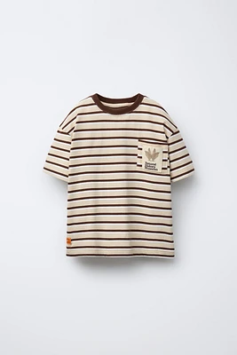 NATURAL HISTORY MUSEUM LONDON © STRIPED POCKET T-SHIRT