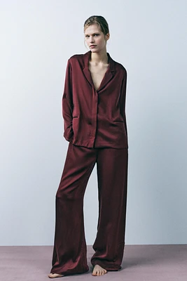 SILK PAJAMA SHIRT