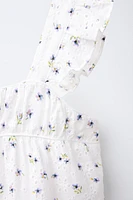 ROBE BRODERIES FLEURS