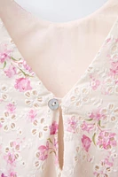 ROBE SHIFFLY À IMPRIMÉ FLEURS