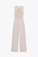 LONG CREPE JUMPSUIT