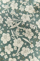 HOUSSE DE COUETTE ENFANT FLEURS TROPICALES
