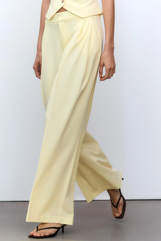 PANTALON DE COSTUME À DOUBLE PLI