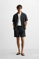 GEOMETRIC JACQUARD SHIRT