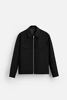 REGULAR FIT PADDED OVERSHIRT