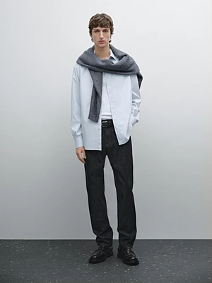 Chemise regular fit serge 100 % coton
