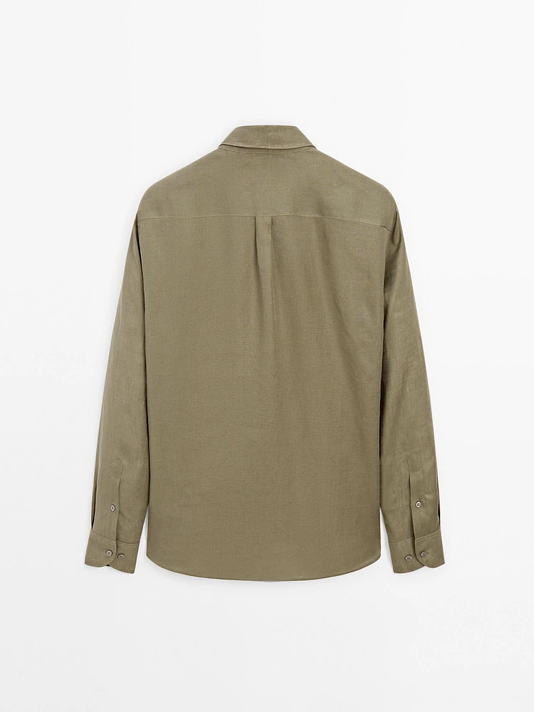 Lightweight 100% linen shirt