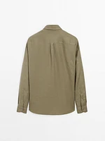 Lightweight 100% linen shirt