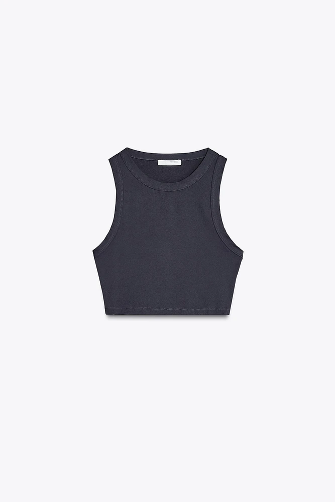 POLYAMIDE CROP TOP