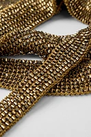 BEADED FOULARD SCARF KATE MOSS X ZARA