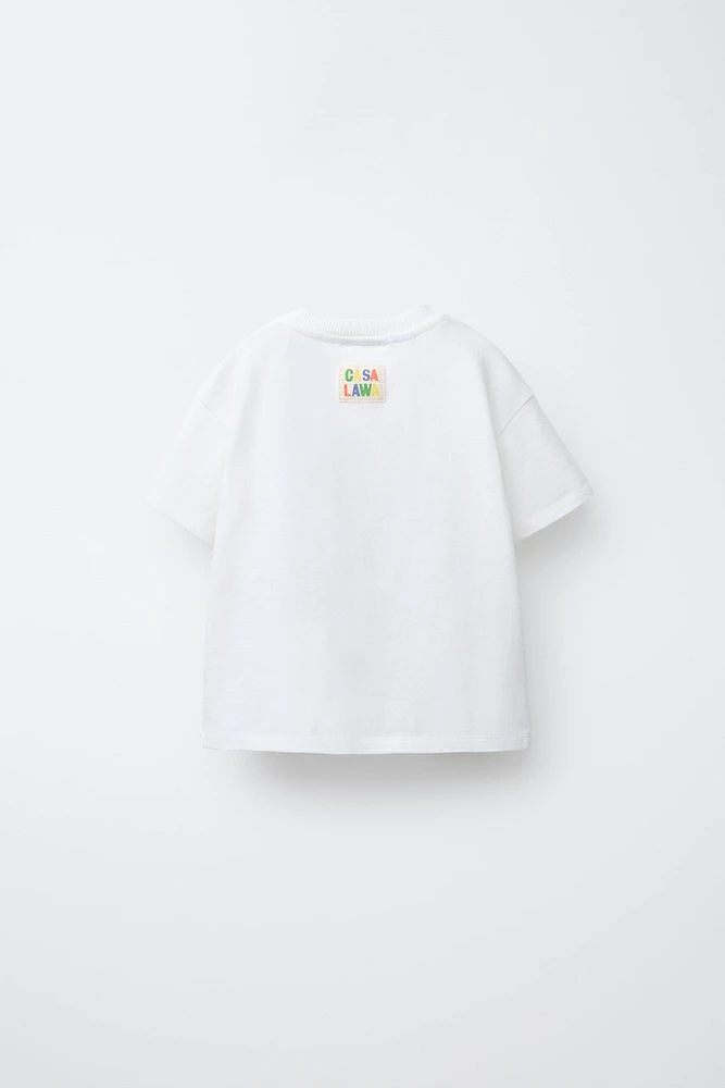 CASA LAWA © X ZARA KIDS PRINT T-SHIRT