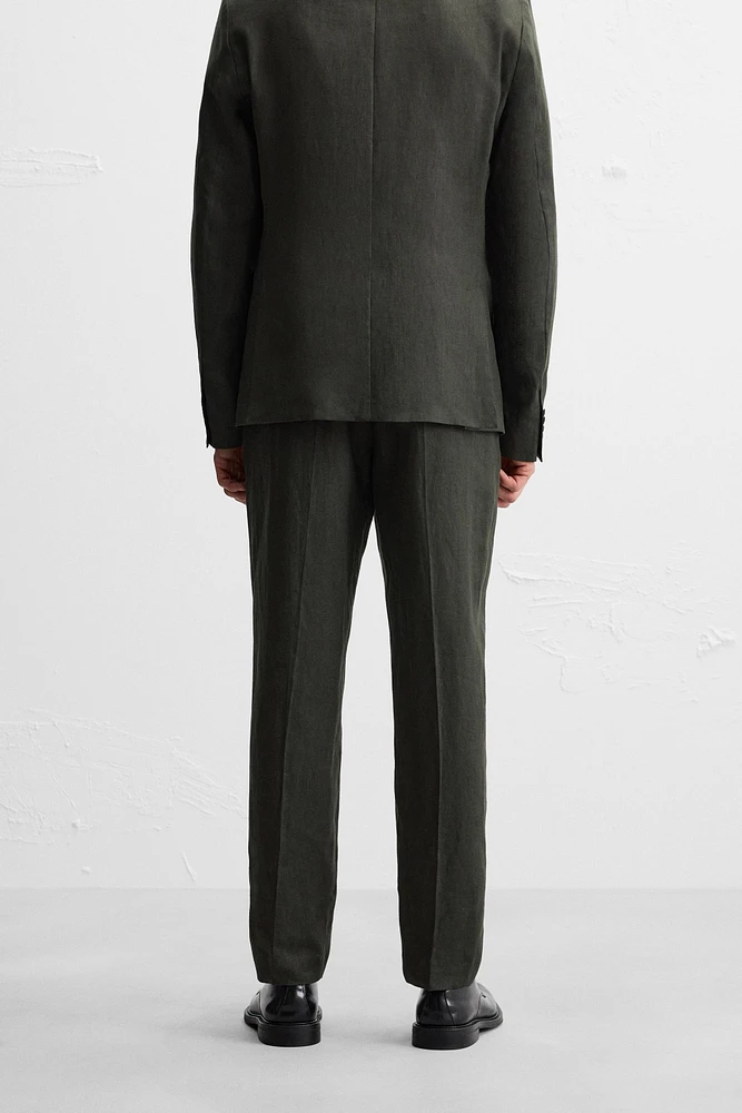 SUIT PANTS 100% LINEN