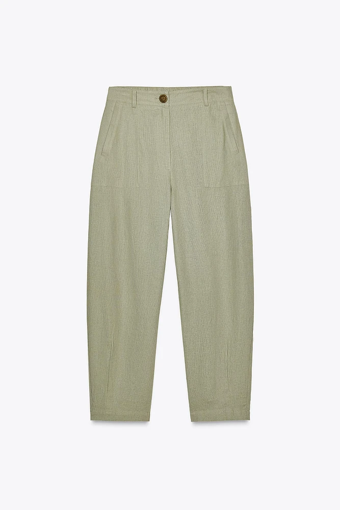 PANTALON DE JOGGING AVEC LIN
