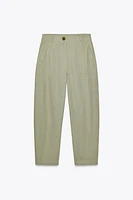 PANTALON DE JOGGING AVEC LIN