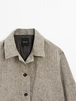 Veste bomber 100 % lin