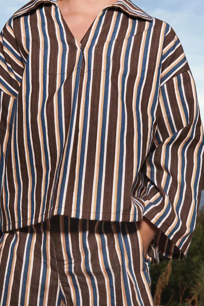 CHEMISE FLUIDE À RAYURES LIMITED EDITION