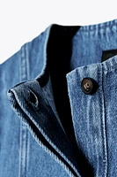 DENIM MIDI DRESS ZW COLLECTION