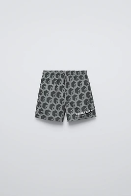 6-14 YEARS/ MINECRAFT © MOJANG AB ™ SWIM SHORTS